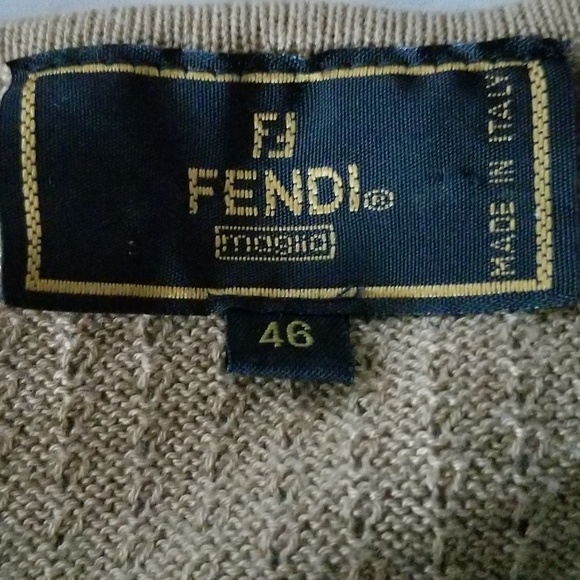 Authentic Fendi Sleeveless blouse